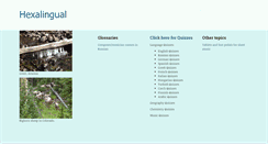 Desktop Screenshot of hexalingual.com